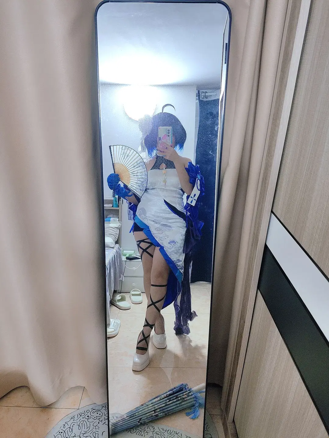 希儿cos, 崩坏三, 古风cos, 墨染镜华, 腿环