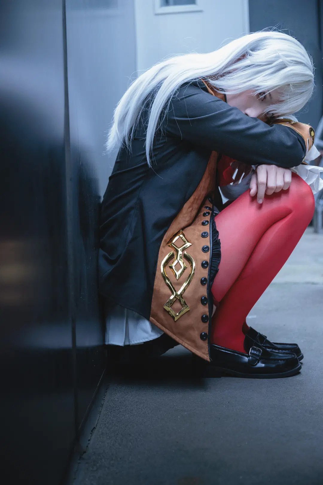 【オルガマリー・アニムスフィア コスプレ】Fate/Grand Orderの所長再現、寒色系インダストリアル風イベント写真 - 終於Still - 3枚目