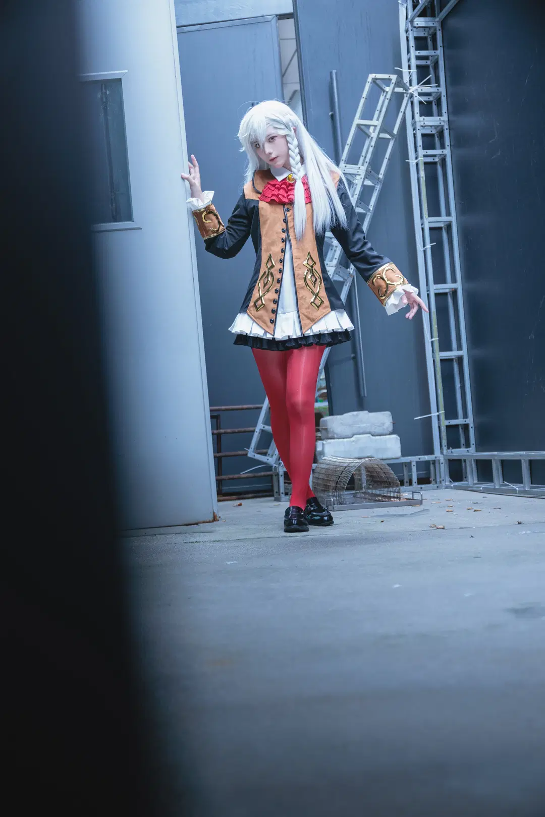 【オルガマリー・アニムスフィア コスプレ】Fate/Grand Orderの所長再現、寒色系インダストリアル風イベント写真 - 終於Still - 7枚目