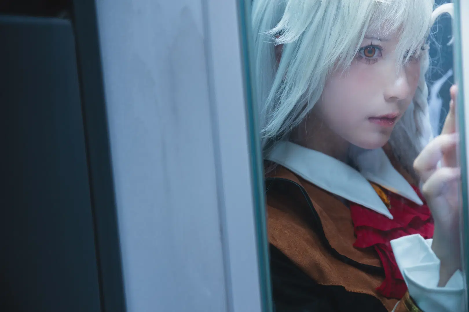 【オルガマリー・アニムスフィア コスプレ】Fate/Grand Orderの所長再現、寒色系インダストリアル風イベント写真 - 終於Still - 8枚目