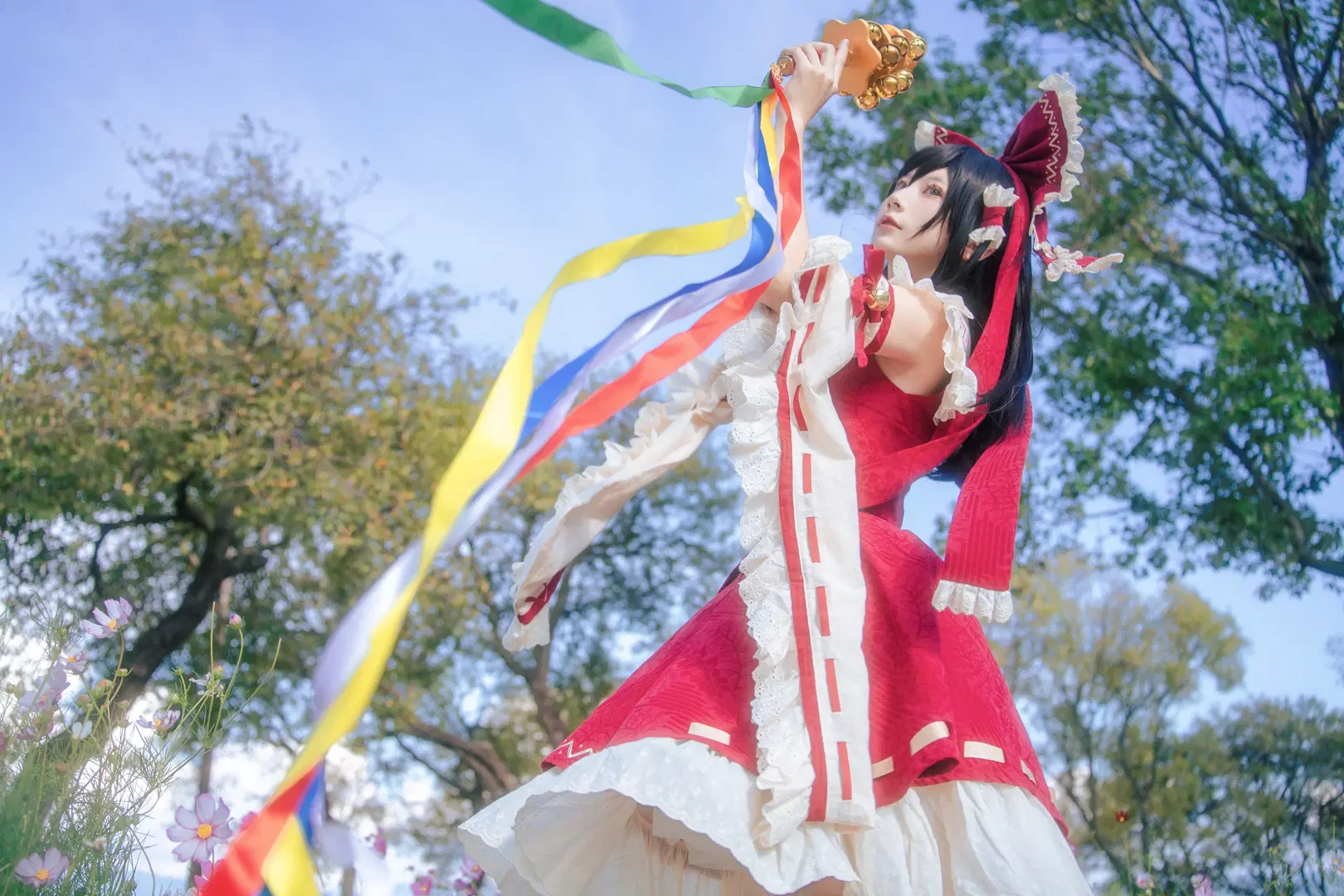 【博丽灵梦cos】在洱海的微风中，做一回乐园的美好巫女 - 終於Still - 第5张