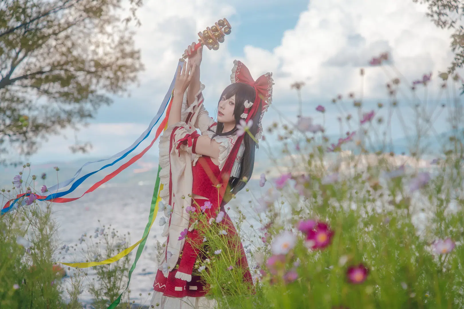 【博丽灵梦cos】博丽神社演舞奉纳神事，牵起传统与梦的桥梁 - 終於Still - 第3张