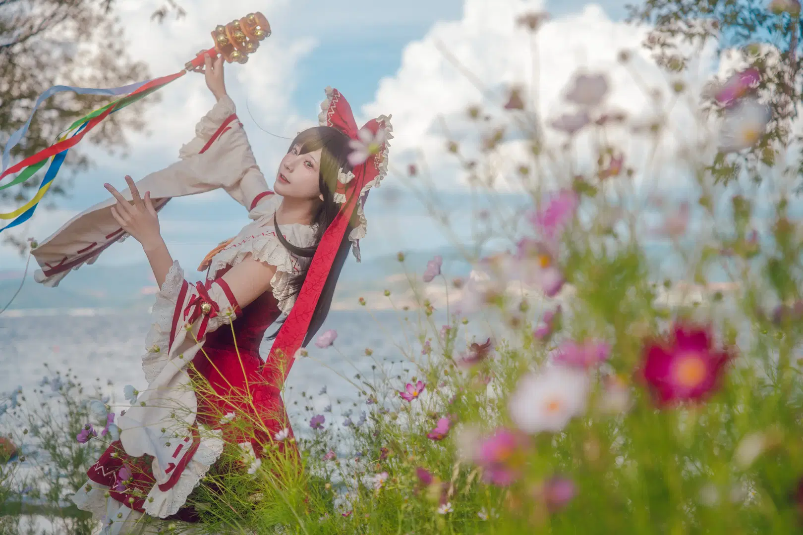 【博丽灵梦cos】博丽神社演舞奉纳神事，牵起传统与梦的桥梁 - 終於Still - 第4张