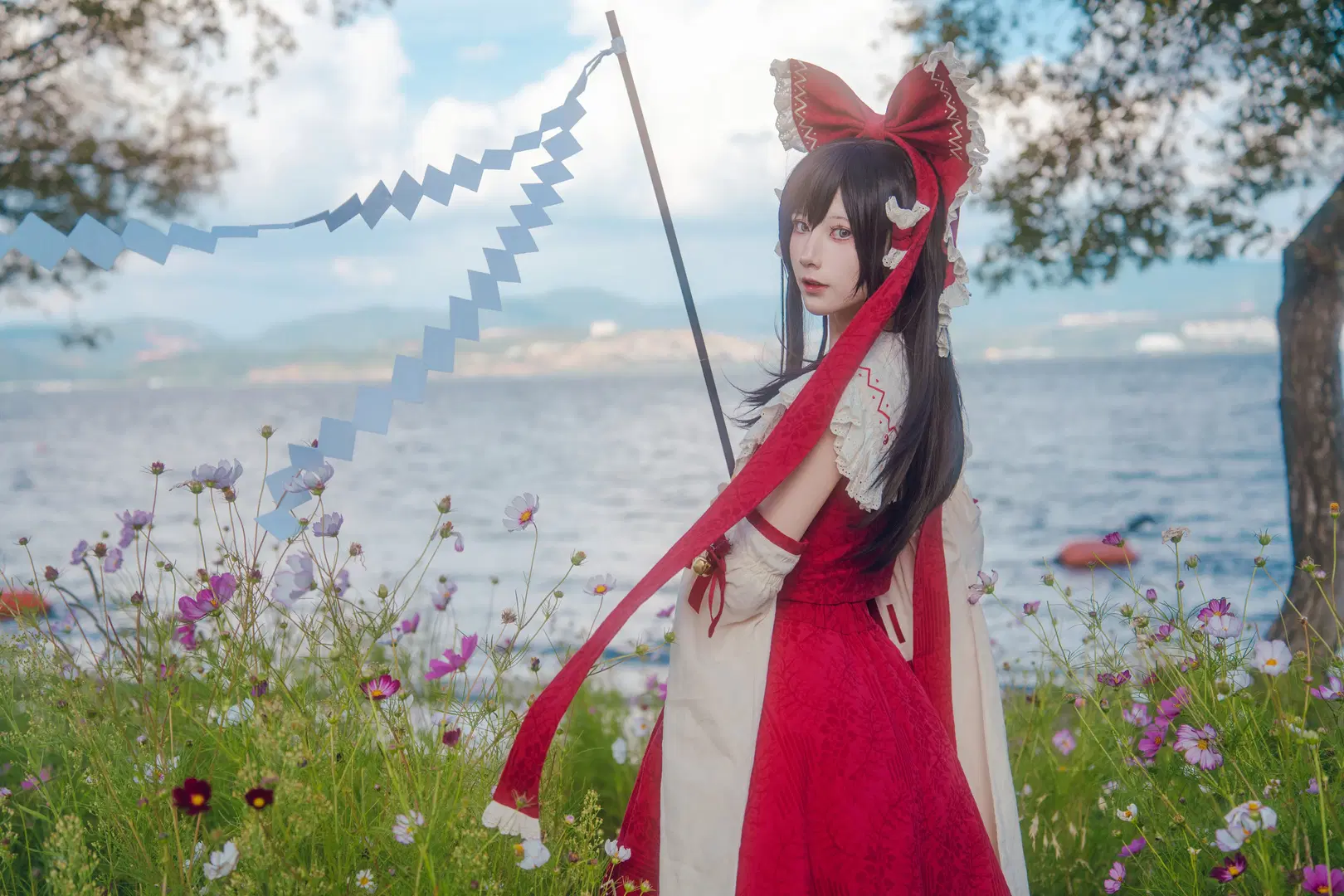 【博丽灵梦cos】博丽神社演舞奉纳神事，牵起传统与梦的桥梁 - 終於Still - 第6张