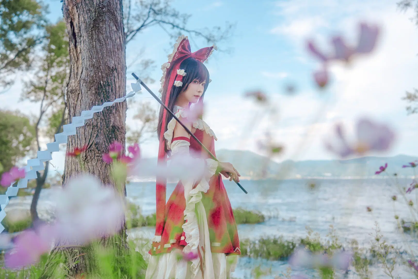【博丽灵梦cos】博丽神社演舞奉纳神事，牵起传统与梦的桥梁 - 終於Still - 第8张