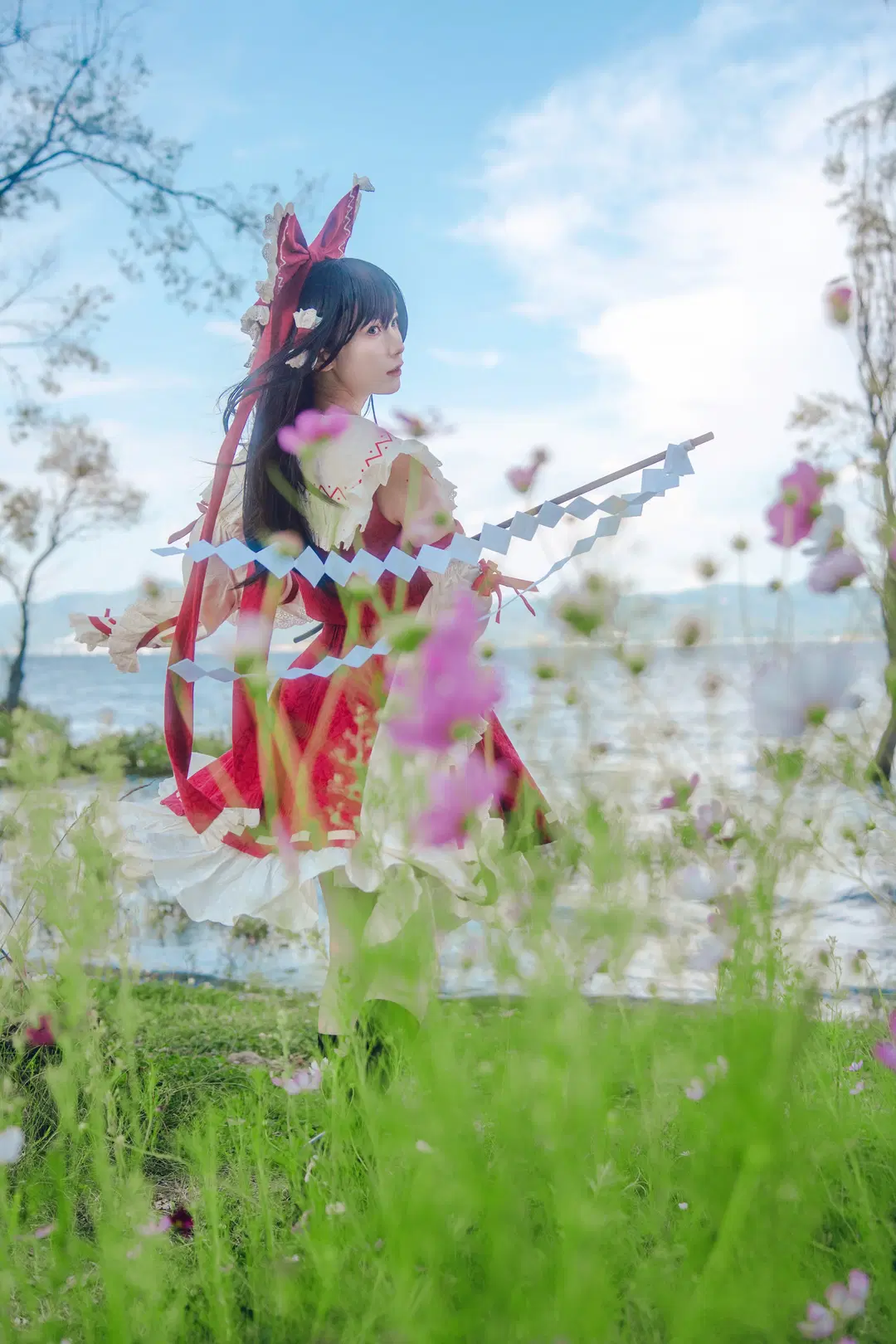 【博丽灵梦cos】博丽神社演舞奉纳神事，牵起传统与梦的桥梁 - 終於Still - 第9张