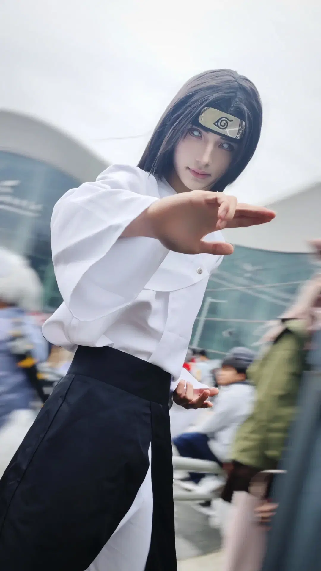 月野兔cos 成都漫展老番向水手服白丝场照 - 轩叉子 - 第3张