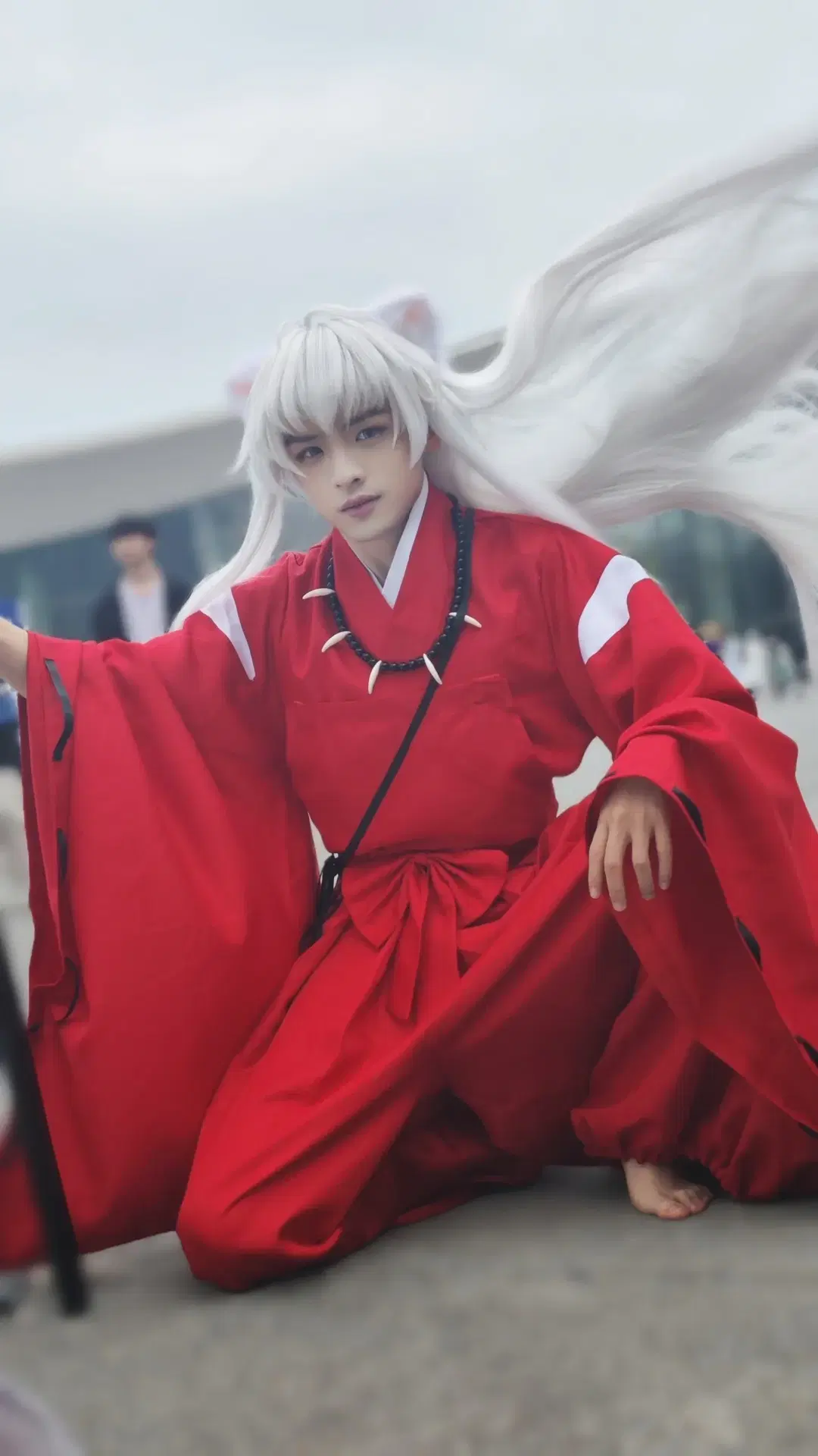 月野兔cos 成都漫展老番向水手服白丝场照 - 轩叉子 - 第4张
