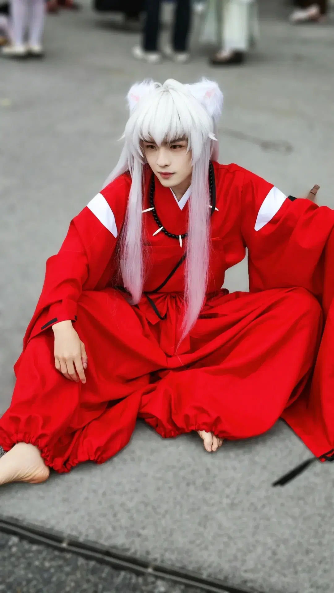 月野兔cos 成都漫展老番向水手服白丝场照 - 轩叉子 - 第5张