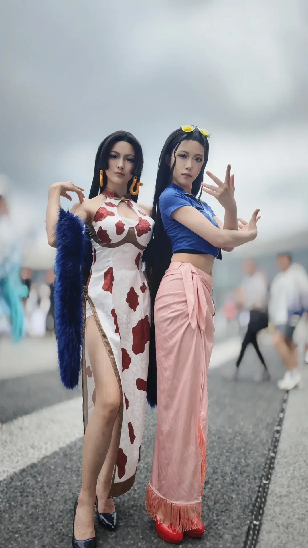 月野兔cos 成都漫展老番向水手服白丝场照 - 轩叉子 - 第9张