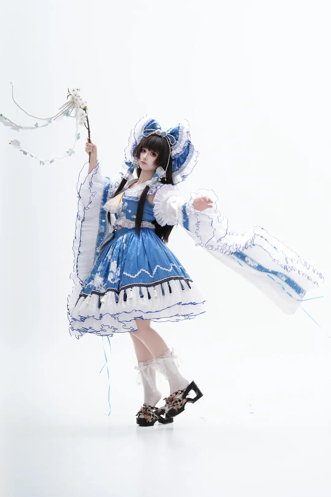 【博麗靈夢cos】東方project青靈夢二設棚拍 - 轩叉子 - 第7張