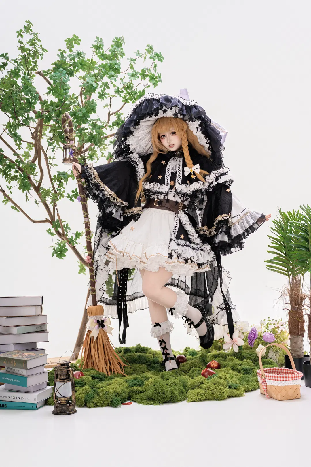 【魔理沙コスプレ】東方Projectの魔法使い、モノクロ怪盗の不思議な冒険へ - 轩叉子 - 2枚目