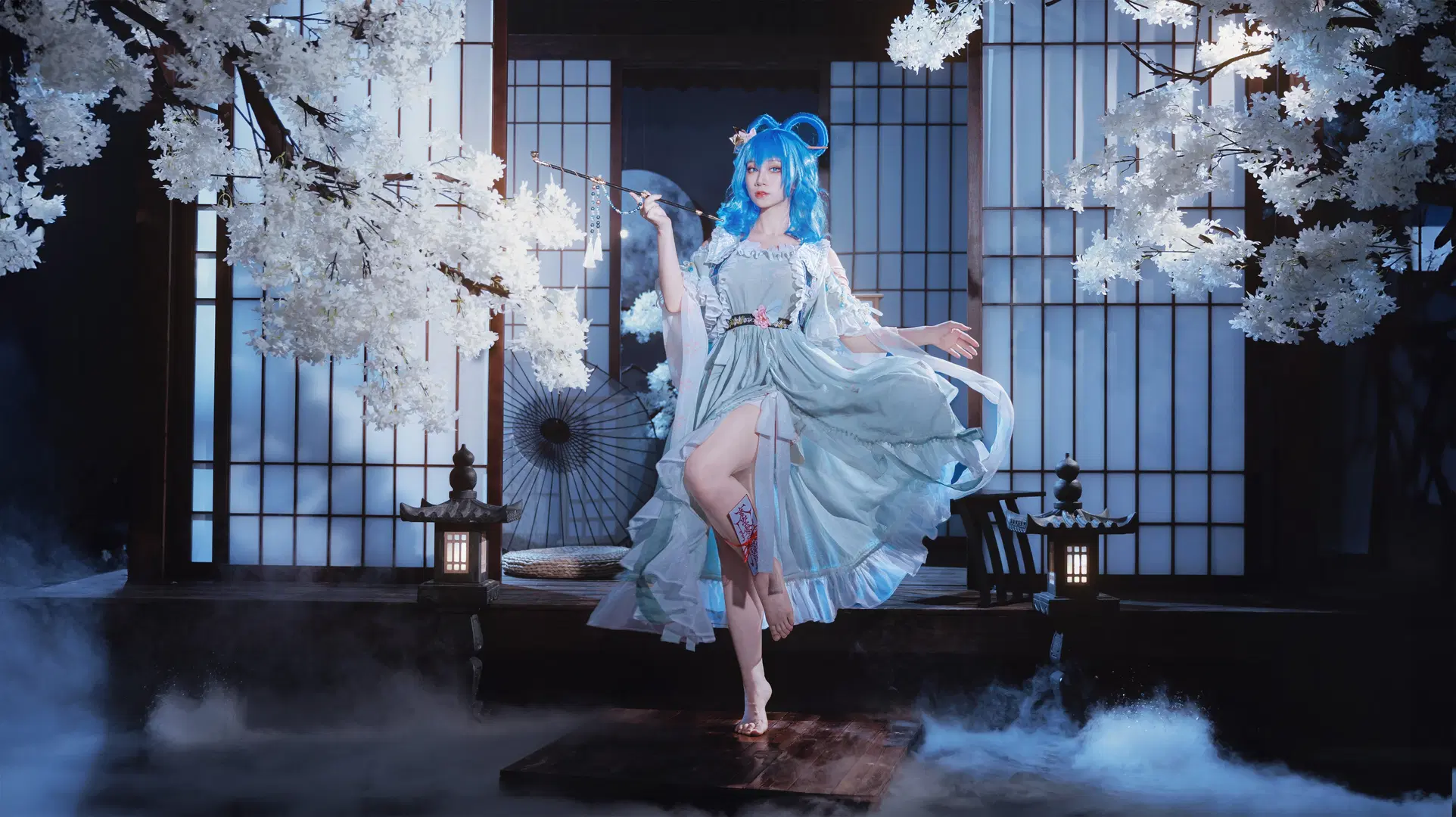 【霍青娥cos】東方Project 邪仙娘娘的棚拍記錄 - 莜子YOKO - 第12張