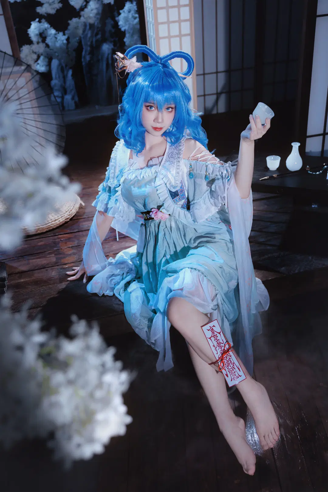【霍青娥cos】東方Project 邪仙娘娘的棚拍記錄 - 莜子YOKO - 第8張