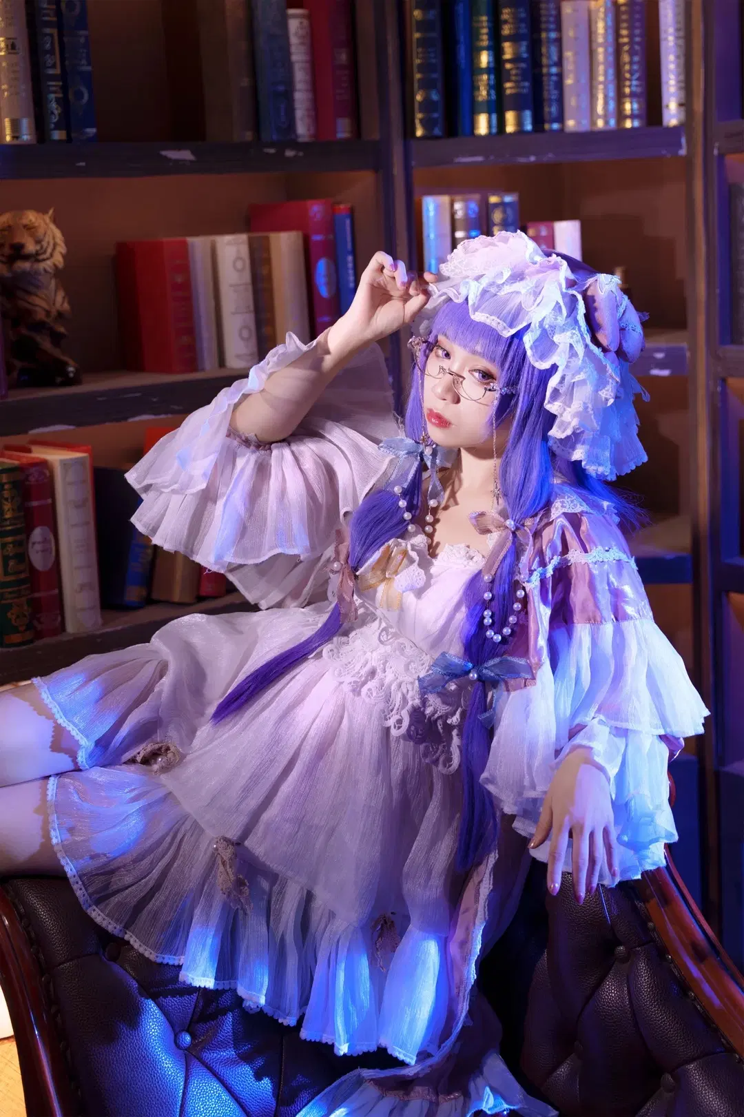 【パチュリー コスプレ】『東方Project』静寂に包まれた読書のひととき - 莜子YOKO - 11枚目