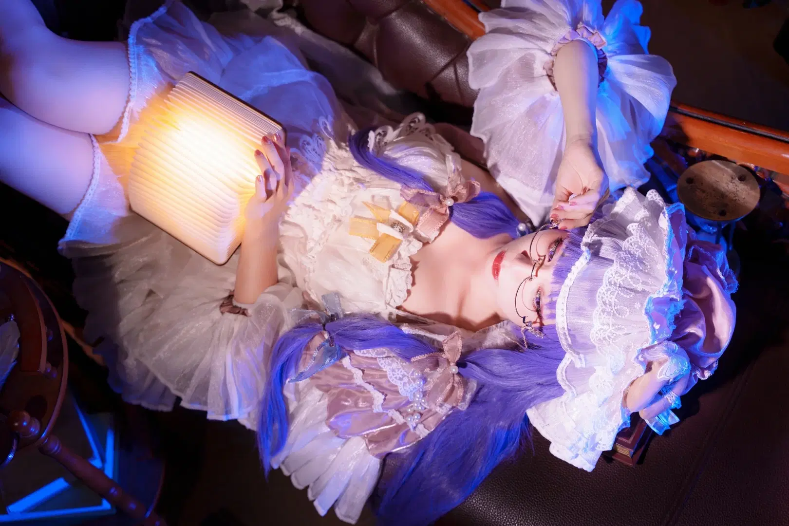 【パチュリー コスプレ】『東方Project』静寂に包まれた読書のひととき - 莜子YOKO - 12枚目