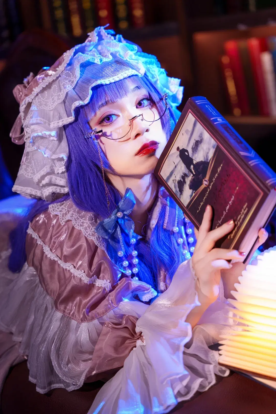【パチュリー コスプレ】『東方Project』静寂に包まれた読書のひととき - 莜子YOKO - 14枚目