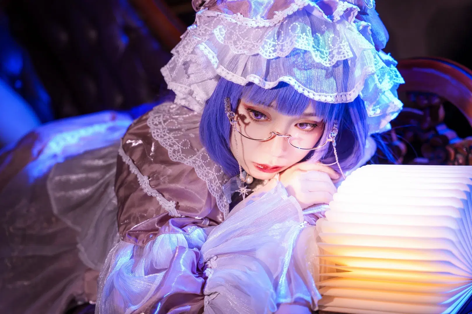 【パチュリー コスプレ】『東方Project』静寂に包まれた読書のひととき - 莜子YOKO - 15枚目