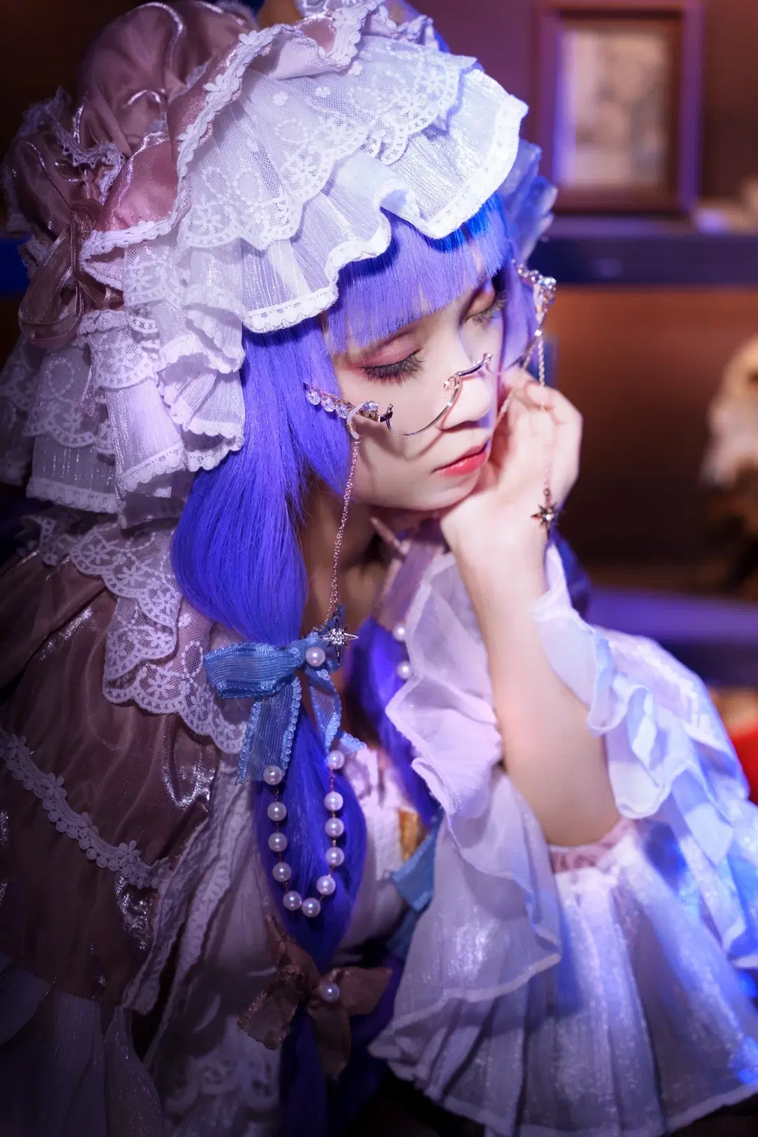 【パチュリー コスプレ】『東方Project』静寂に包まれた読書のひととき - 莜子YOKO - 16枚目