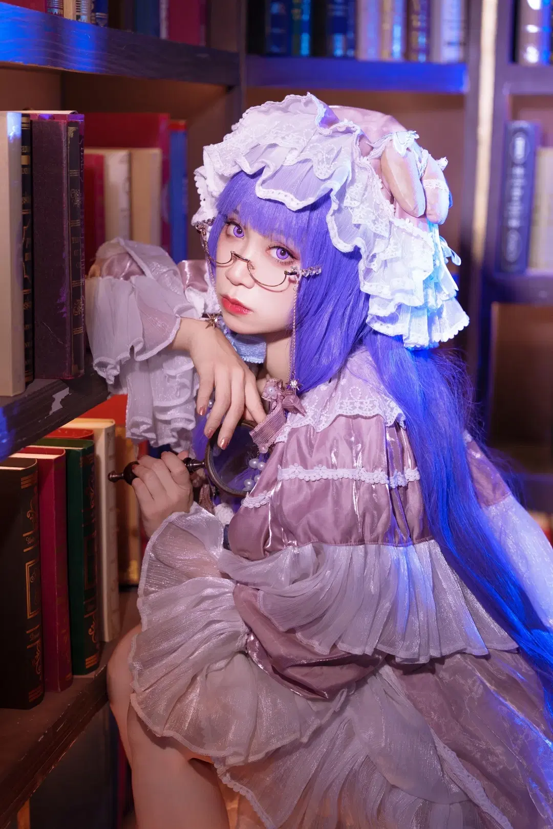 【パチュリー コスプレ】『東方Project』静寂に包まれた読書のひととき - 莜子YOKO - 17枚目