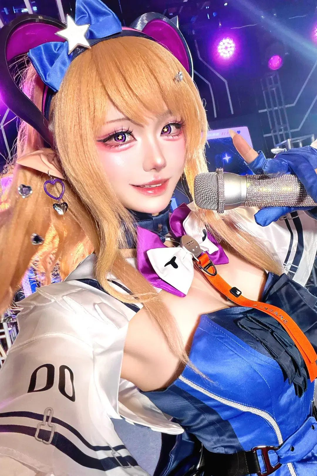 明日方舟终末地, 打歌服, 舞台风cos, 小偶像, 舞台自拍