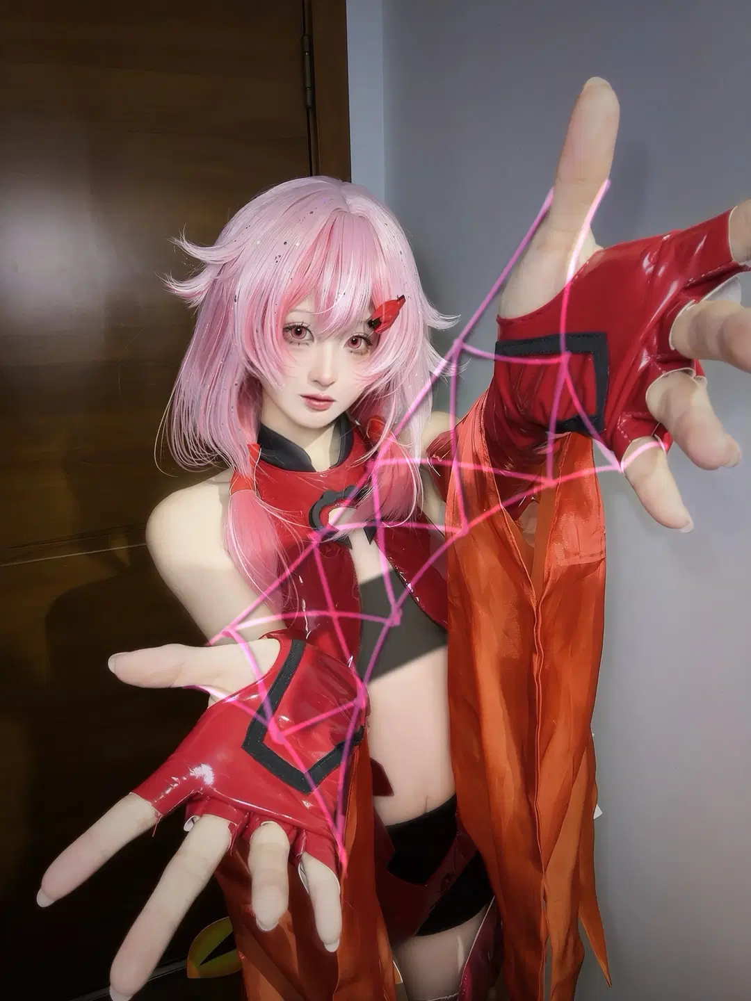 [Yuzuriha Inori cosplay] Guilty Crown's Pink Prayer by 小葵大王 - Image 3