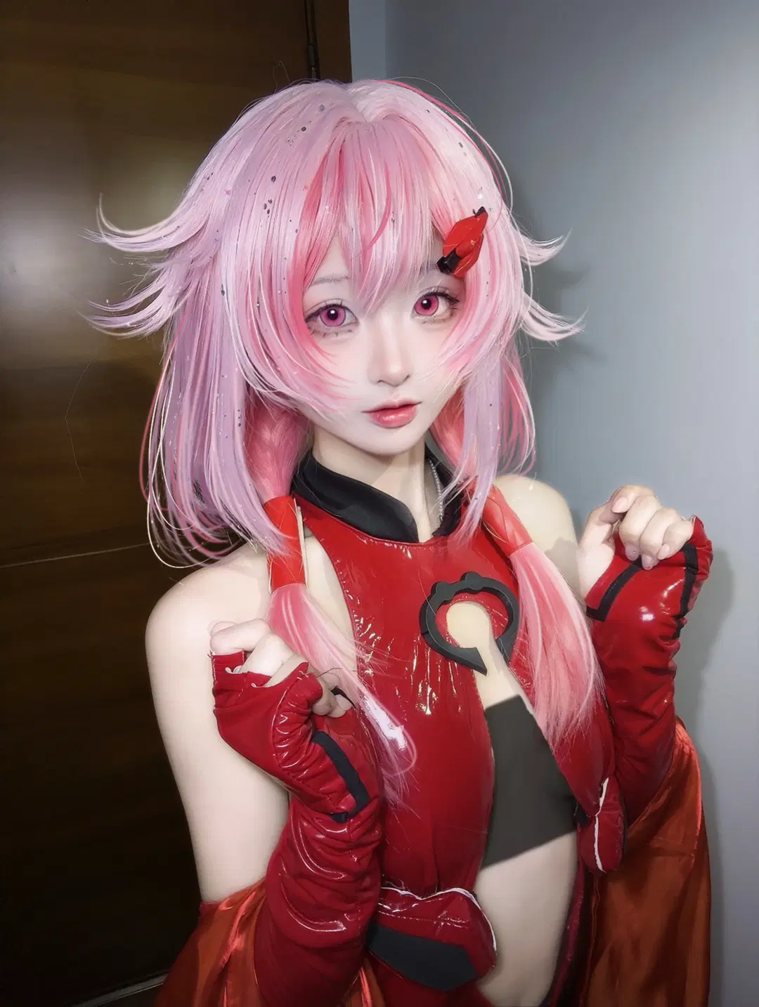 [Yuzuriha Inori cosplay] Guilty Crown's Pink Prayer by 小葵大王 - Image 4