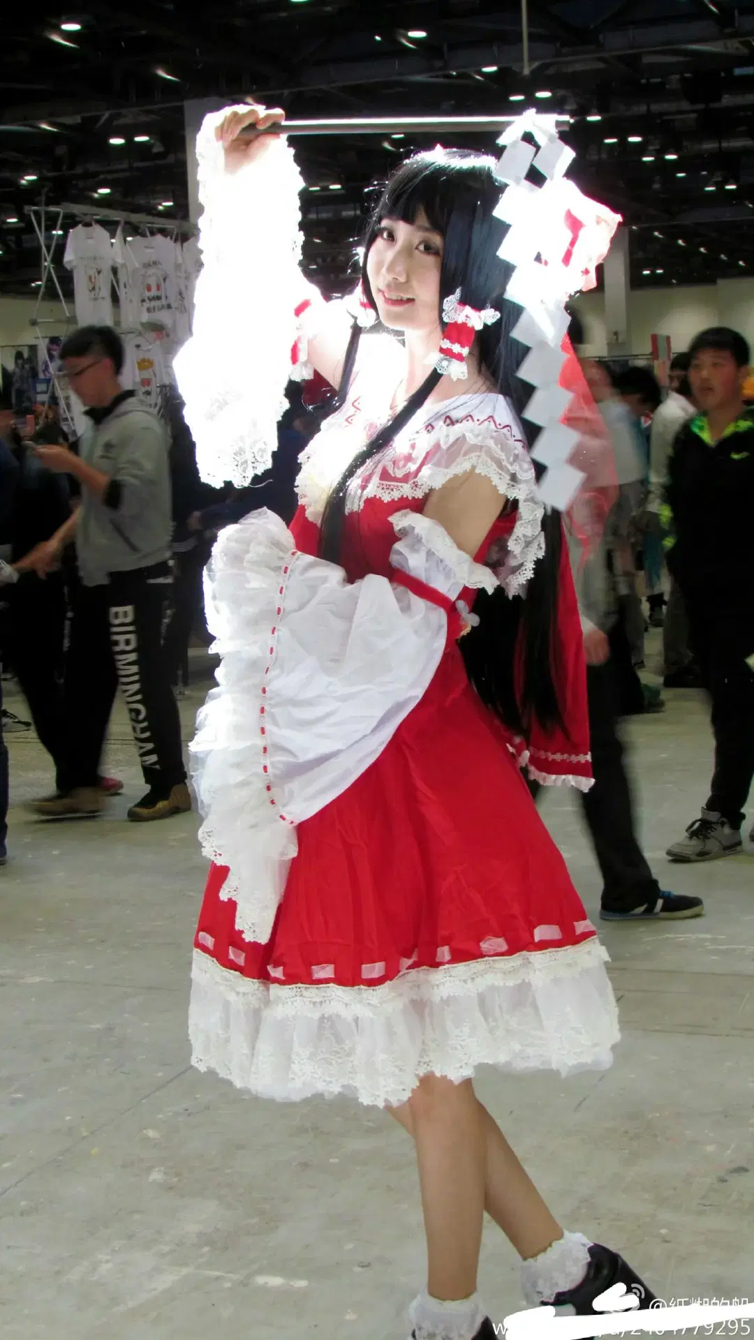 博麗靈夢cos, 東方project, 漫展返圖, 紅白巫女服, 帝都IDO15