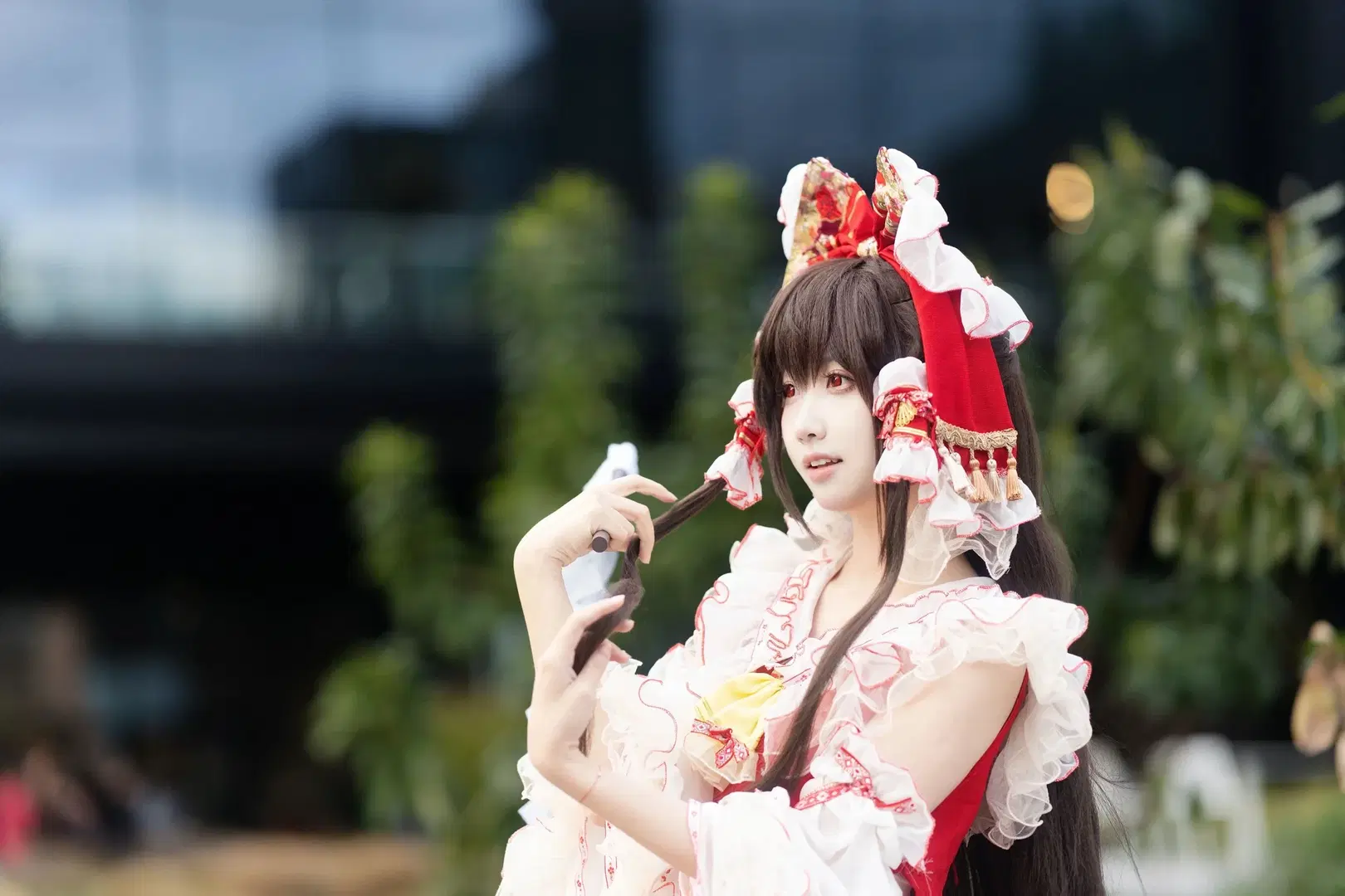 【博麗靈夢cos】東方project 紅白巫女的御幣與夏日微風 - Yosin030 - 第2張