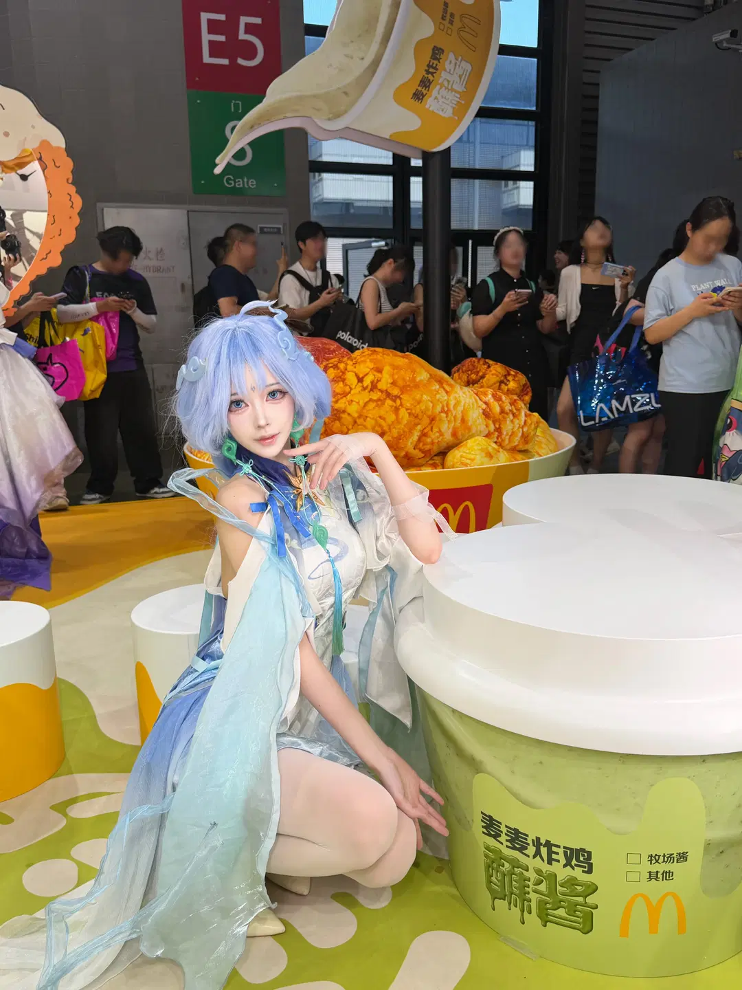 【清宵cos】修仙不如吃炸鸡，麦麦展台快乐打卡 - 懒塔塔💤 - 第5张