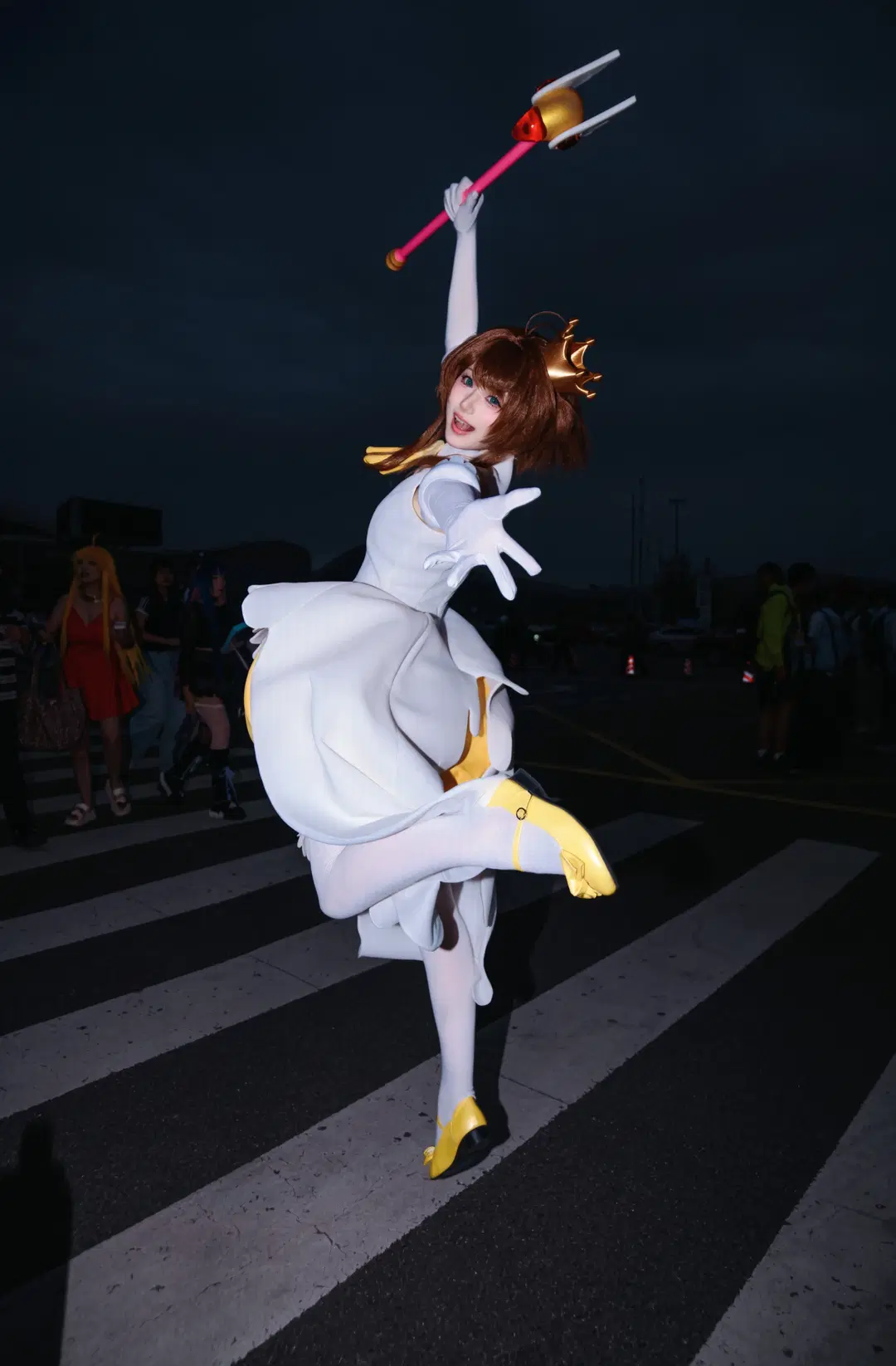 【小櫻cos】魔卡少女櫻世界線夜場拍攝記錄 - 神兵小绛 - 第5張