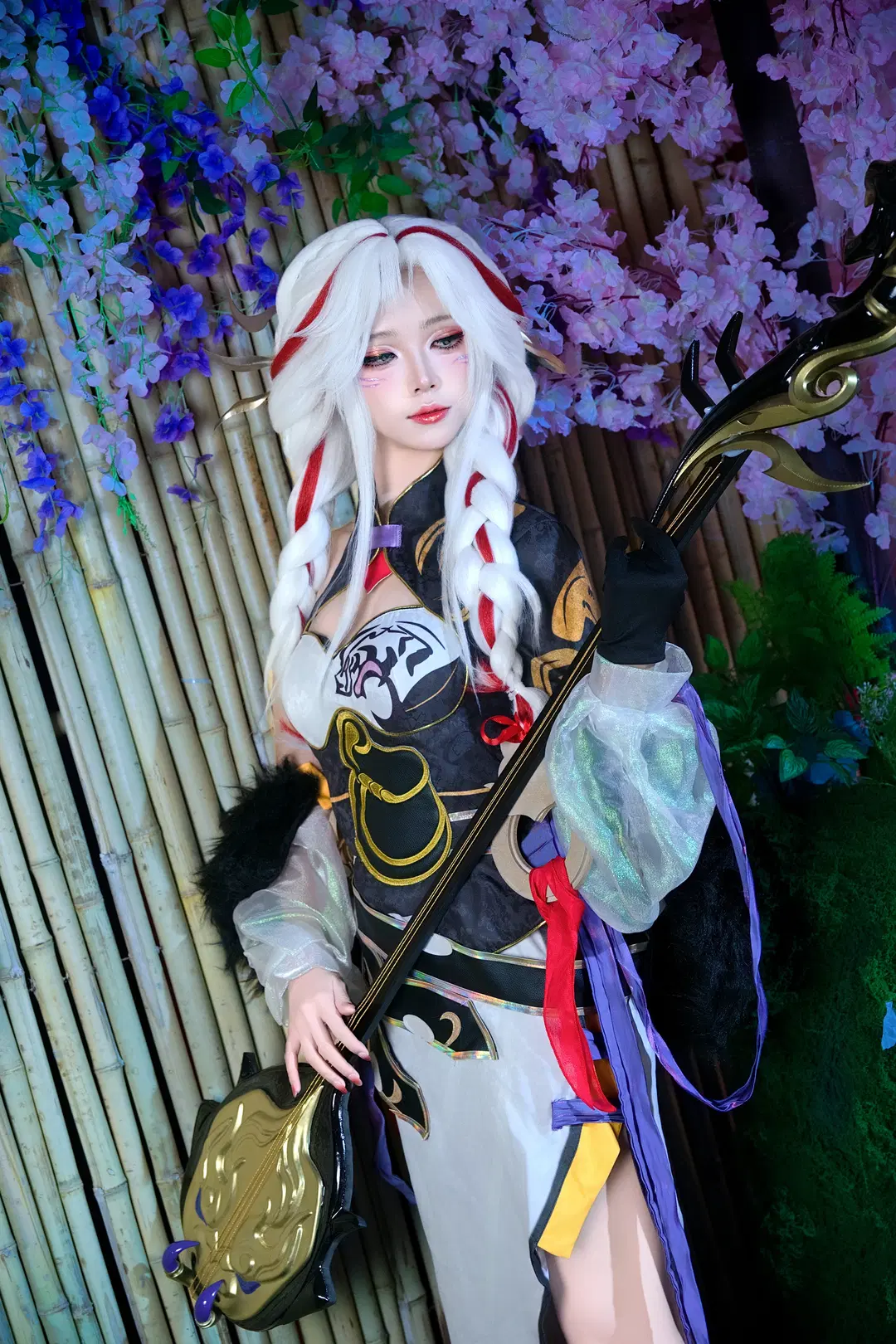 cosplay, 王者荣耀, 古风cos, 杨玉环cos, 白发cos