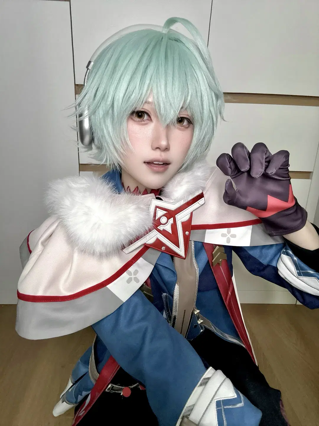【阿羅夏cos】原神至冬小夥的耳機新裝備