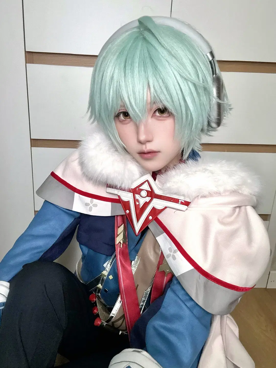 【阿羅夏cos】原神至冬小夥的耳機新裝備 - 电脑绵绵猫 - 第4張
