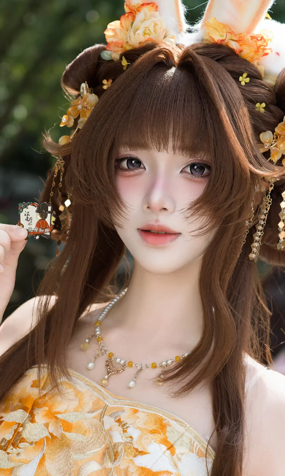 [Jade Rabbit Prefect cosplay] Jiangnan Baijingtu: Mid-Autumn garden stroll at Guilin Park by 七奈Nanako - Image 5