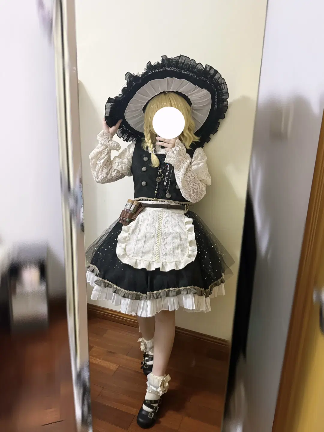 【魔理沙cos】东方project魔理沙的夏日清爽穿搭分享