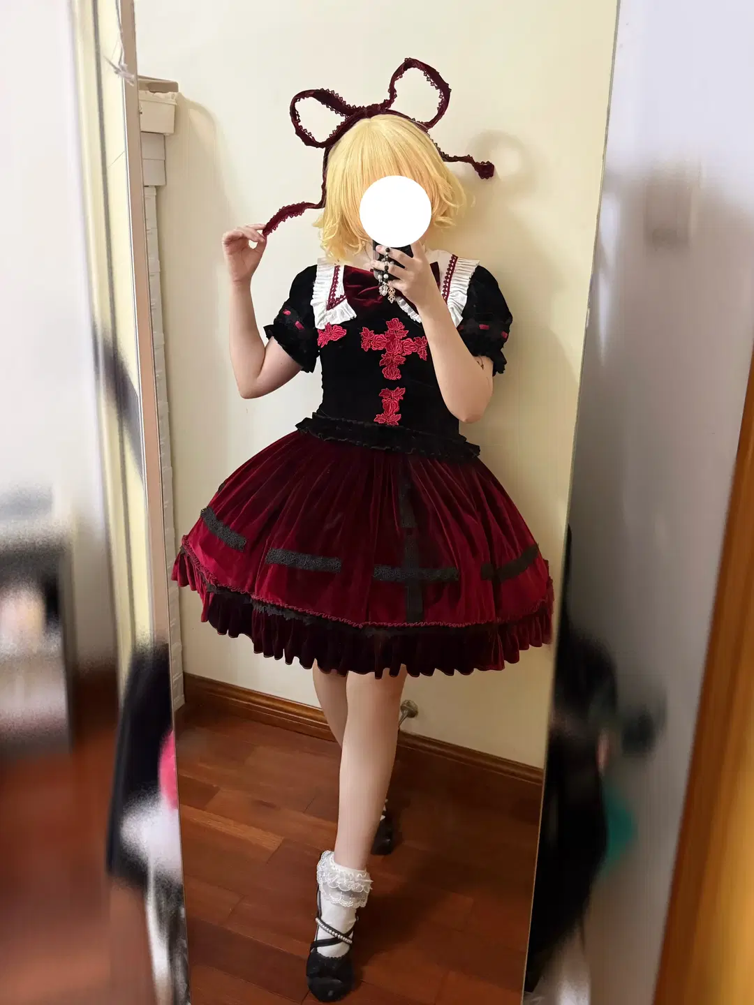 东方project, 白丝, 哥特洛丽塔, 梅蒂欣cos, 泡面老师