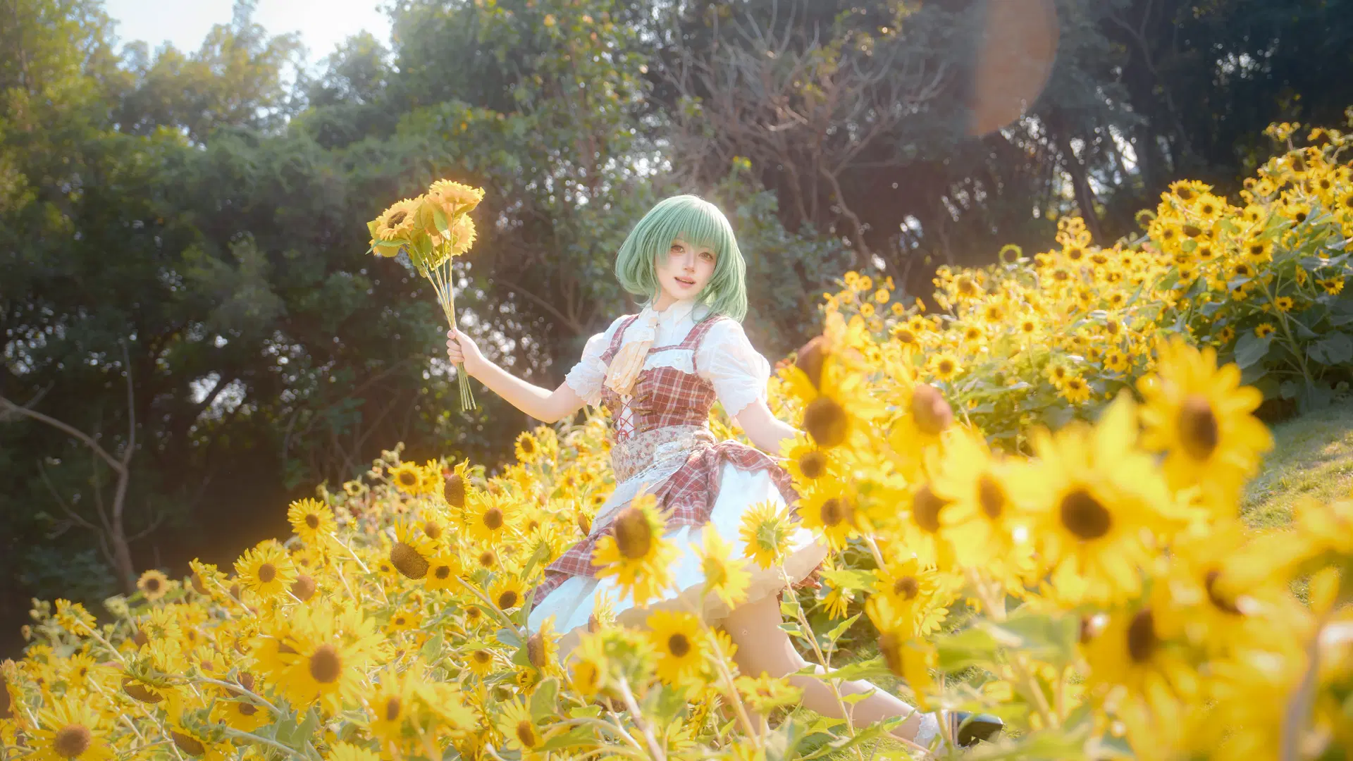 【風見幽香cos】向日葵花海里的四季鮮花之主 - 寻灯 - 第2張