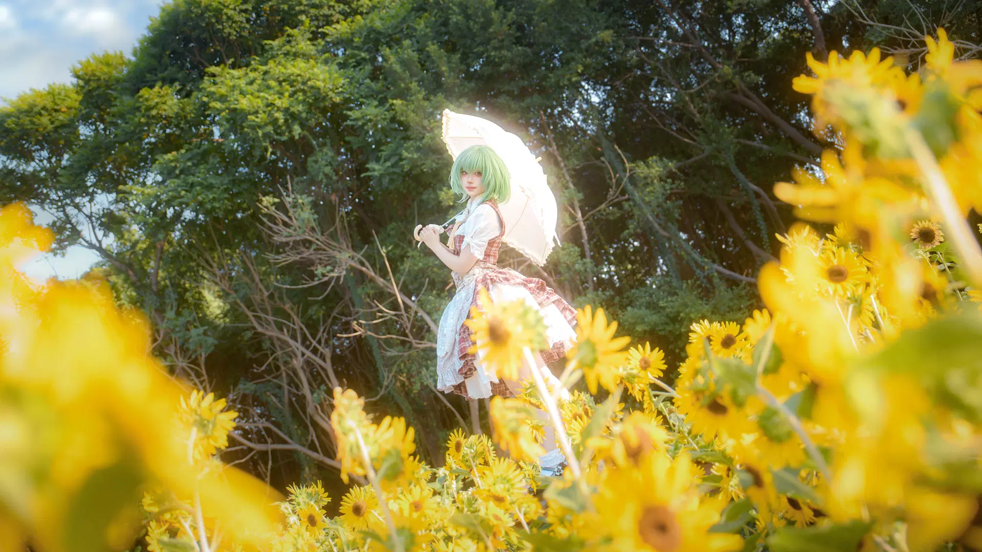 【風見幽香cos】向日葵花海里的四季鮮花之主 - 寻灯 - 第3張