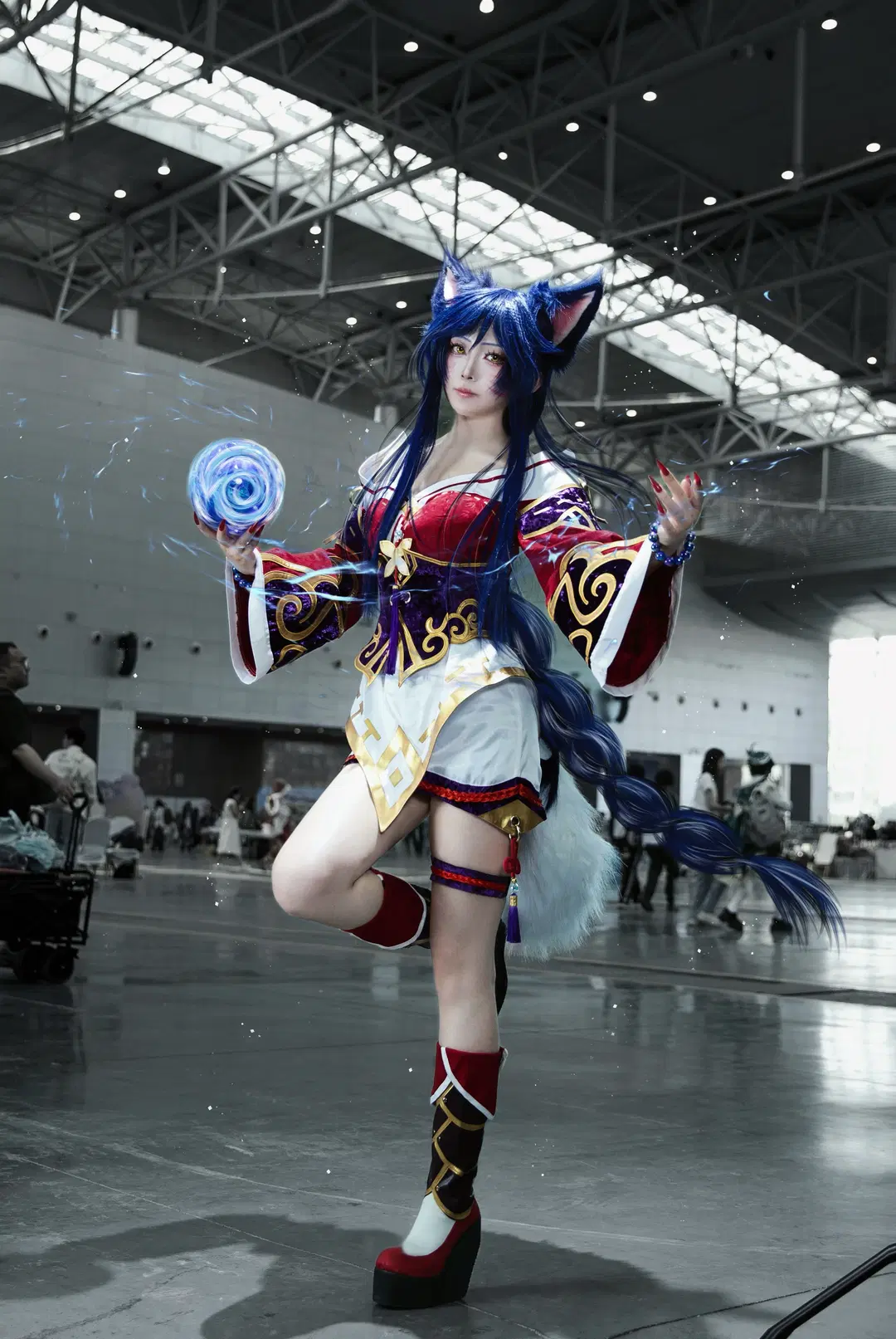 阿狸cos, 英雄联盟, 丝袜