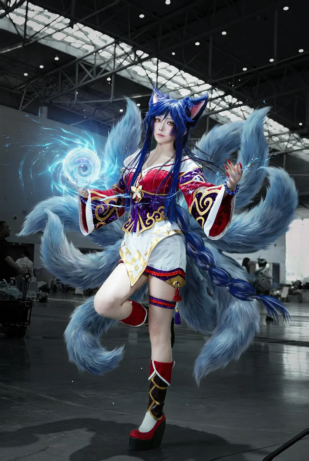 【阿狸cos】英雄联盟灵魂莲华的灵动瞬间 - 魚子酱 - 第2张