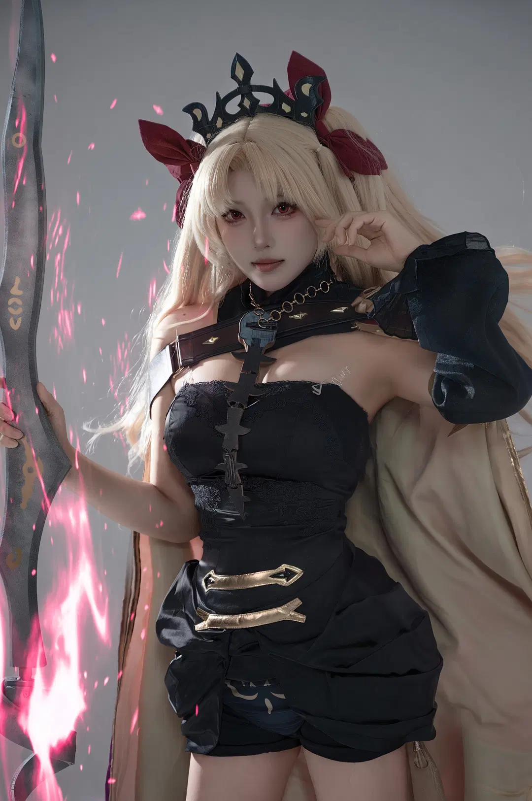 【艾蕾cos】FGO冥界女神白棚拍摄记录 - 梁有幸（正片版 - 第3张