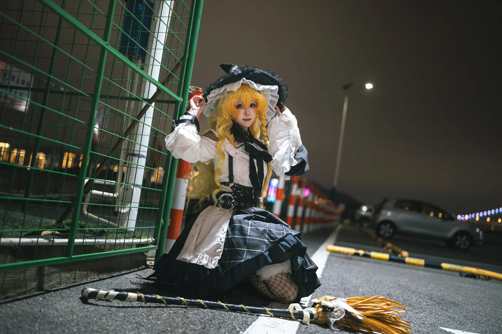 【雾雨魔理沙cos】东方Project魔法使的都市夜行 - 脆脆一点都不好吃 - 第2张