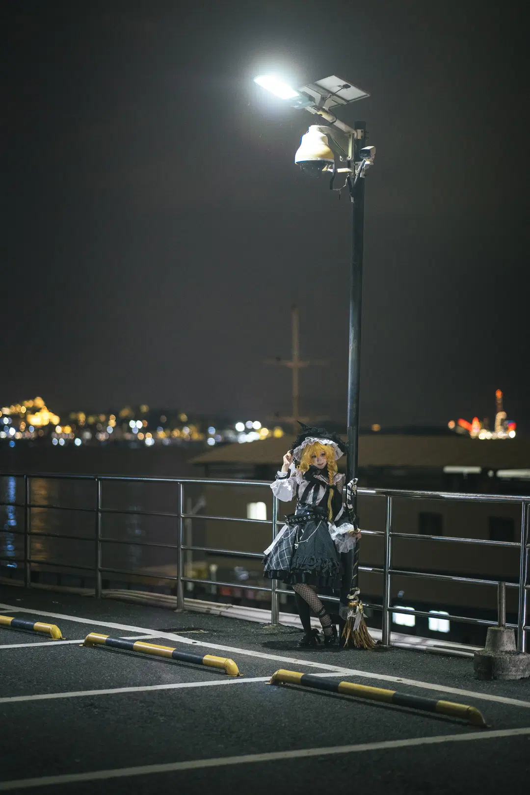 【雾雨魔理沙cos】东方Project魔法使的都市夜行 - 脆脆一点都不好吃 - 第4张