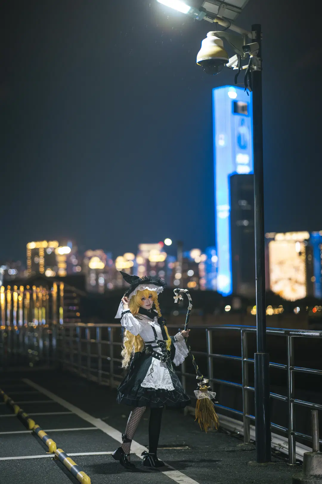 【雾雨魔理沙cos】东方Project魔法使的都市夜行 - 脆脆一点都不好吃 - 第7张