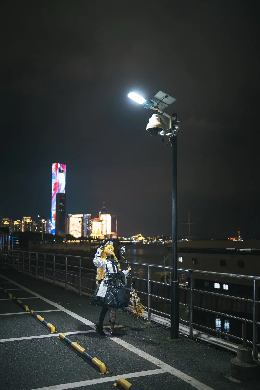 【雾雨魔理沙cos】东方Project魔法使的都市夜行 - 脆脆一点都不好吃 - 第8张