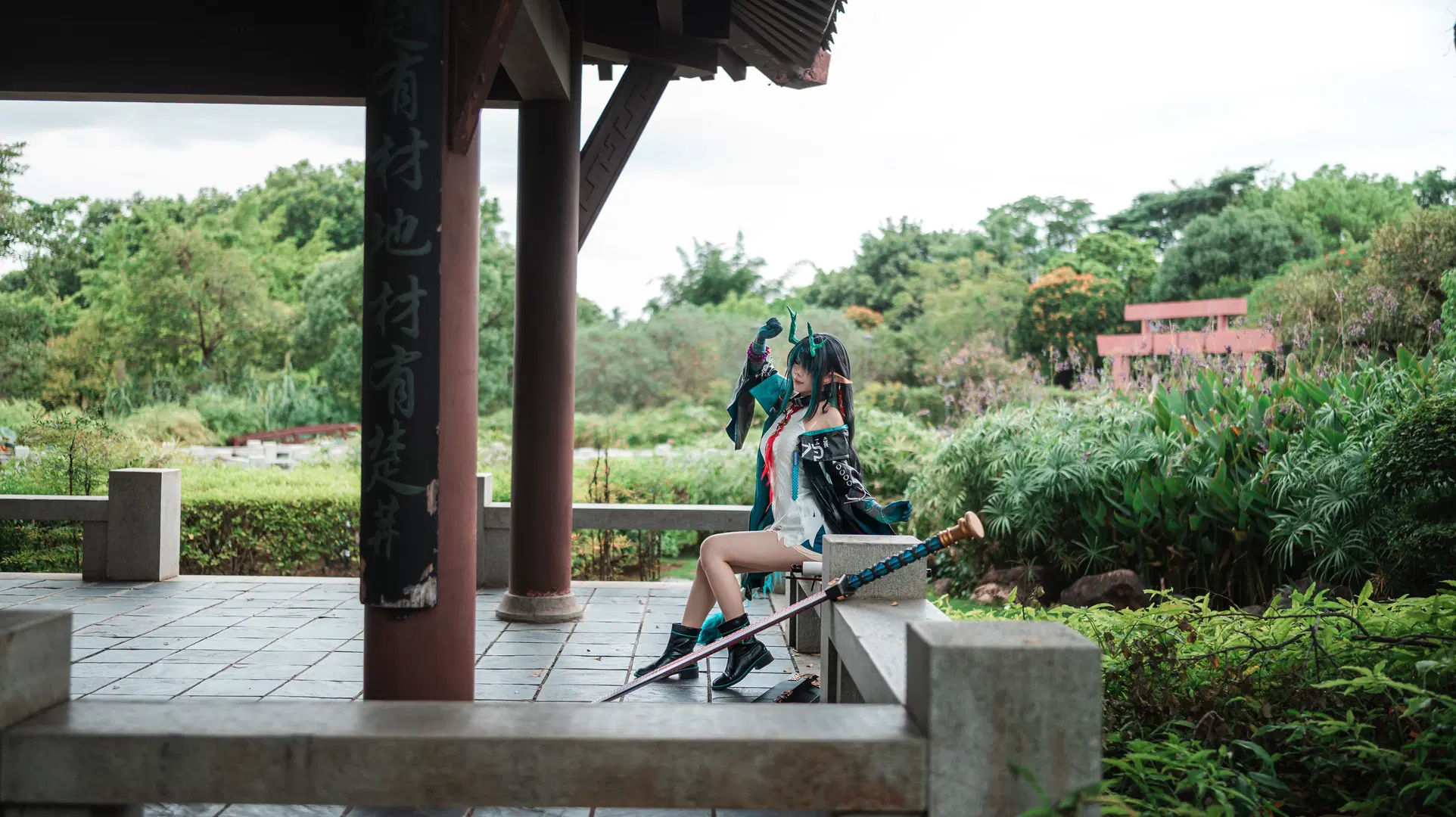 【夕cos】明日方舟的歲相畫師，持劍落筆皆是江湖 - 脆脆一点都不好吃 - 第9張