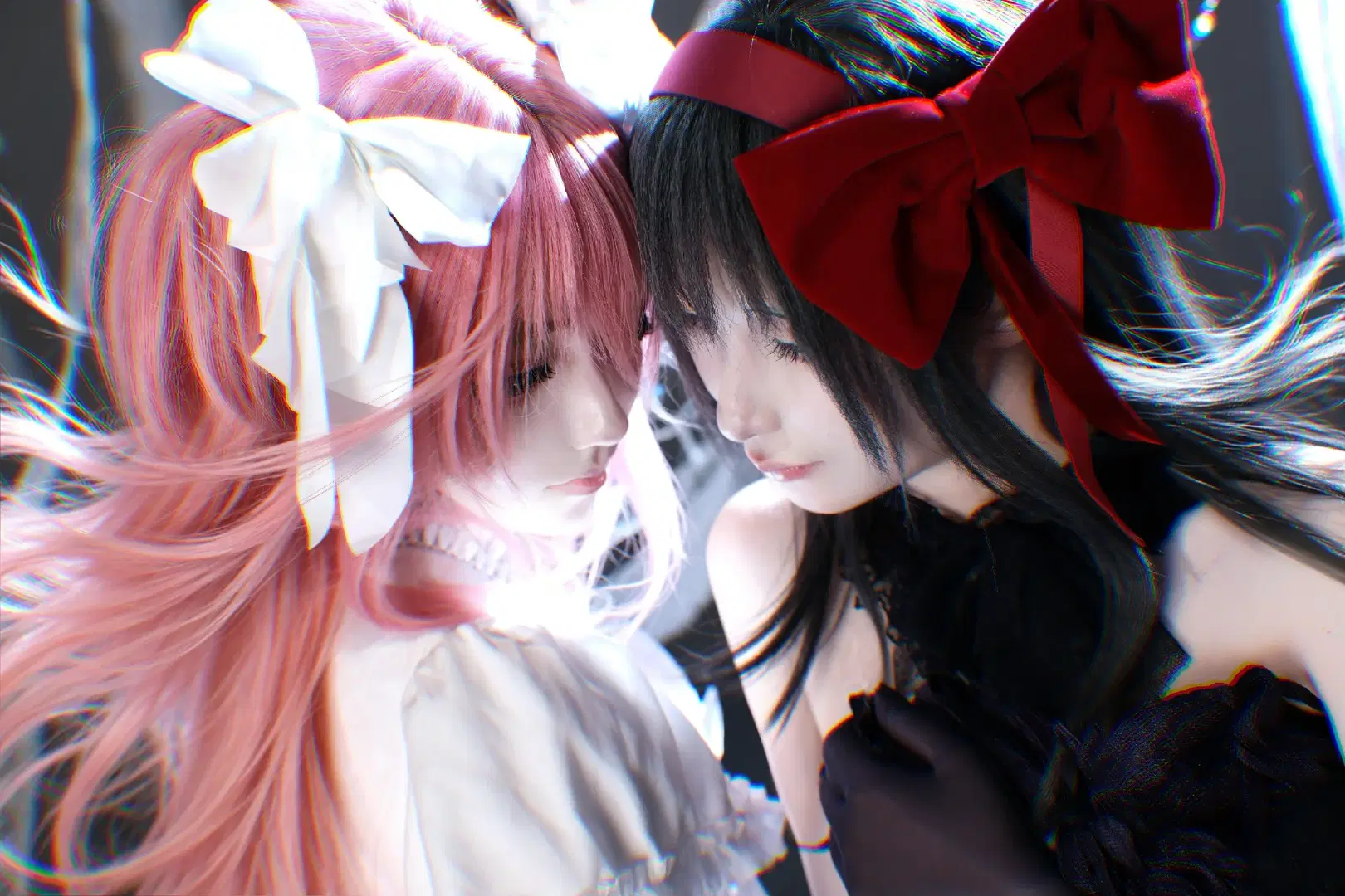 【鹿目圓cos】魔法少女小圓 鹿目圓與曉美焰的神魔宿命同框 - 秋风今天不修图 - 第2張