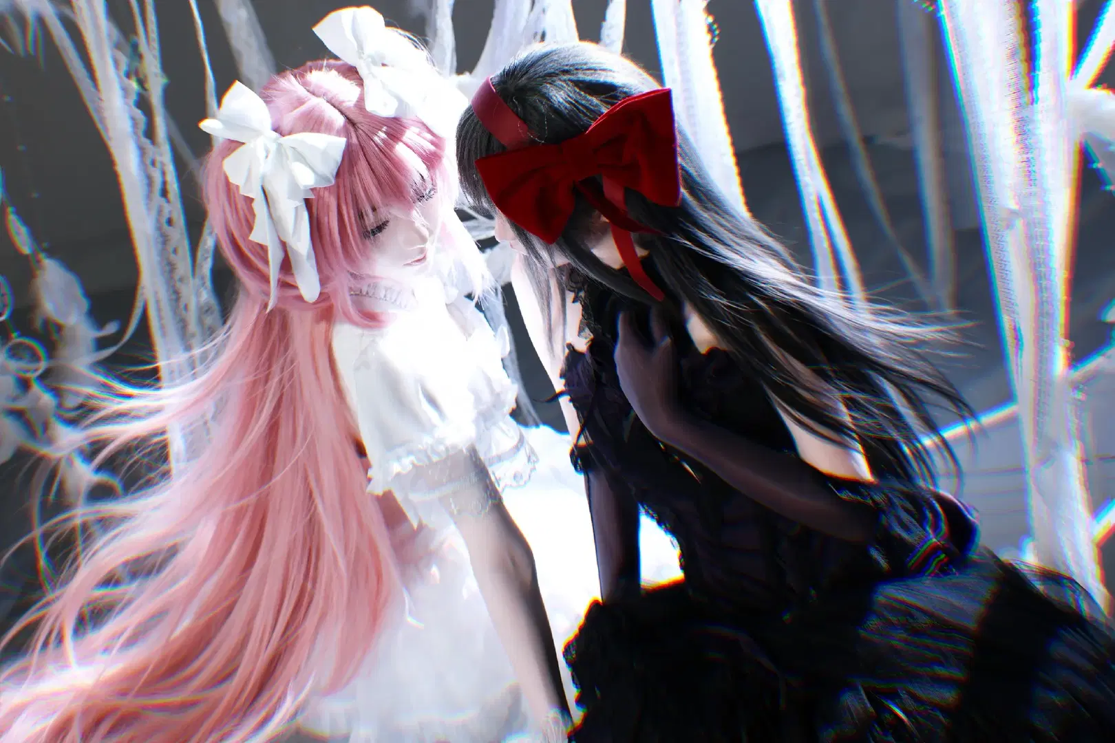 【鹿目圓cos】魔法少女小圓 鹿目圓與曉美焰的神魔宿命同框 - 秋风今天不修图 - 第3張