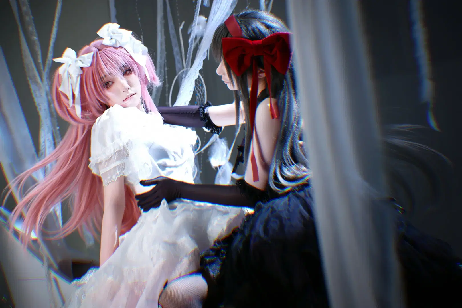 【鹿目圓cos】魔法少女小圓 鹿目圓與曉美焰的神魔宿命同框 - 秋风今天不修图 - 第5張